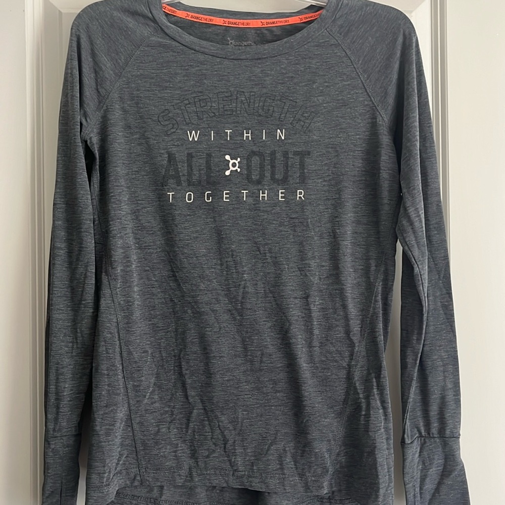 Orangetheory Strength Within All Out Together long sleeve